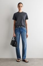Round-Neck T-Shirt Gray
