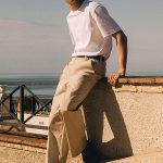 Wool Round-Neck T-Shirt White
