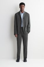 Collared Jacket Gray