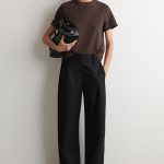 Round-Neck T-Shirt Brown