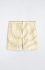 Linen Regular Shorts - Image 3
