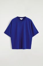 Wool T-Shirt Blue - Image 3