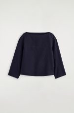 Linen Shirt Navy - Image 3
