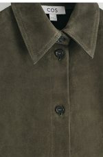 Suede Jumpsuit Khaki - Image 4