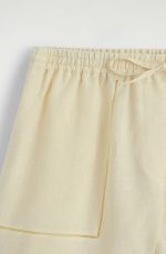 Linen Drawstring Shorts - Image 4