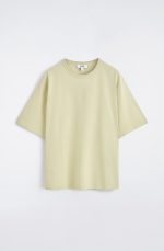 Round-Neck T-Shirt Khaki - Image 3