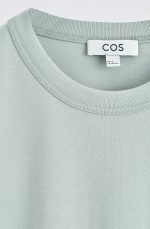 Knitted Round-Neck T-Shirt Green - Image 4