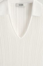 Knitted Dress White - Image 4