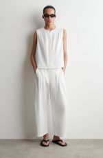 Sleeveless Top White
