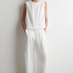 Sleeveless Top White