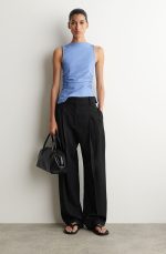 Slim Vest Blue - Image 2