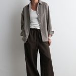 Knitted Slim Vest White