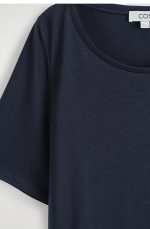 Round-Neck T-Shirt Navy - Image 4