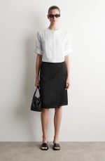 Round-Neck Shirt White