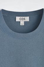 Cotton Round-Neck T-Shirt Gray - Image 4