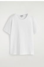 Round-Neck T-Shirt White - Image 3