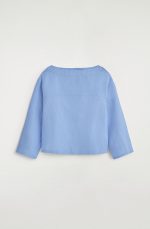 Linen Shirt Blue - Image 3