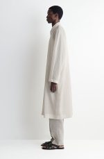 Standard Fit Nylon Windbreaker Light Beige