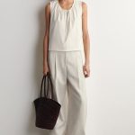 Knitted Pleated Vest