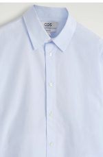 Cotton Shirt Blue - Image 4