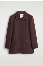 Wool Jacket Brown - Image 3