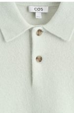 Wool Polo Blue - Image 4