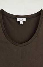 Silk Slim Vest Brown - Image 4