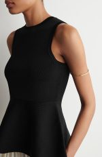 Knitted Top Black - Image 2