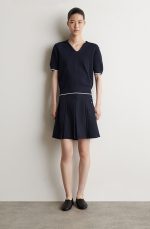 Knitted Top Navy