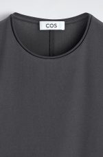 Cotton Slim T-Shirt Gray - Image 4