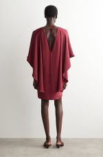 Silk Dress Red
