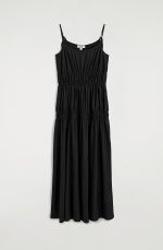 Pleated Dress Black - Image 3