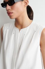 Sleeveless Top White - Image 2