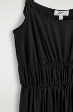 Pleated Dress Black - Image 4