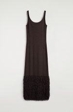 Knitted Slim Dress - Image 3