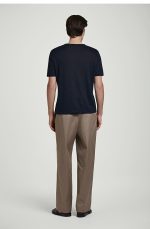 Linen T-Shirt Navy