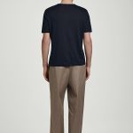 Linen T-Shirt Navy