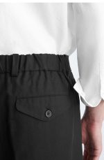 Cotton Pleated Pants - Image 2