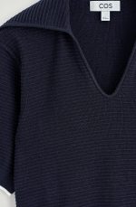 Knitted Top Navy - Image 4