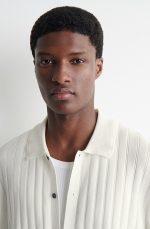 Collared Cardigan White - Image 2