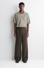 Linen Polo Gray