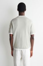 Linen Round-Neck T-Shirt - Image 2