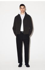 Cotton Pleated Pants