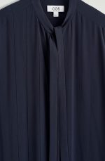 Lace-Up Dress Navy - Image 4