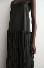 Pleated Dress Green - Image 2