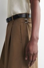 Pleated Pants Khaki - Image 2
