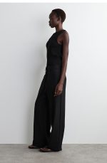 Drawstring Pants Black