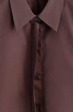 Silk Shirt Brown - Image 4