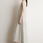 Linen V-Neck Dress
