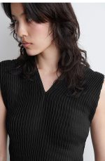 V-Neck Top Black - Image 2